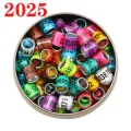 Pigeon Foot Ring 8mm with Numbers Aluminum Plastic Bird Foot Ring Multicolor  Training Tool Ankle rings 10/20/30/50/100pcs. 