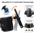 3 In 1 Baby Stroller Cup Holder Non Slip Adjustable 360° Rotation Milk Bottle Holderfor Universal Pram Wheelchair Accessoris. 