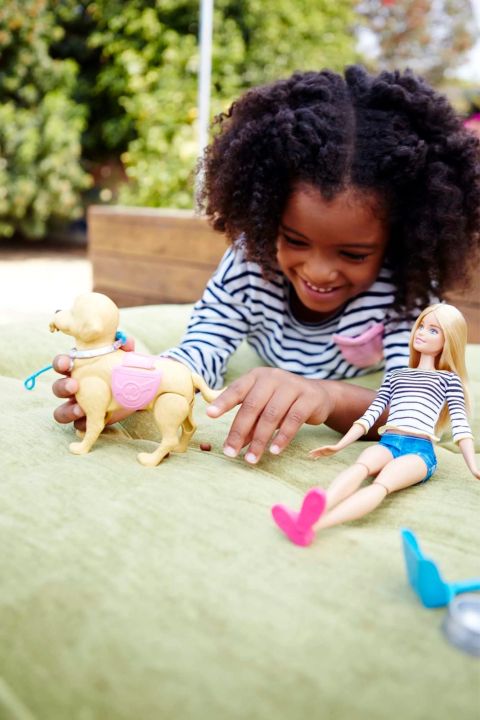 Barbie%20Walk%20&%20Potty%20Pup%20Set%20With%20Doll%20&%20Tail-Activated%20Pooping%20Puppy%20-%20Image%203