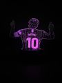 Smart 3D Illusion Lamp Of Lionel Messi  From Led Light Nepal. 