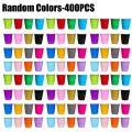 50PCS/Bag Mini Plastic Shot Cups Disposable Random Color PartyGraduation Birthday WeddingPicnic Valentines Drinkware Accessories. 