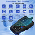 Professional OBD2 Scanner Diagnostic Tool Check Engine Light Vehicle Code Reader Car Fault Code Scanner for All CAN OBDII Cars.