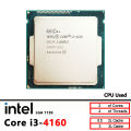 Intel Core i3-4160 Used i3 4160 3.6 GHz Dual-Core Quad-Thread CPU processor 3M 54W LGA 1150. 
