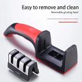 Kitchenly Professional Knife Sharpener 3-in-1/Sharp Knife Sharpener / Knife Sharpening Tool. 