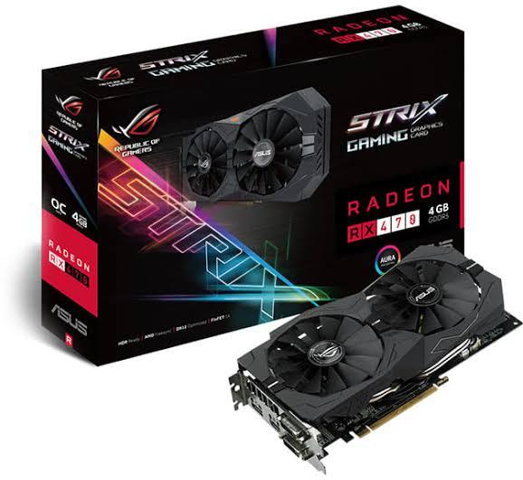 Rx 470 4gb Imported used card Never used for mining | msi | gigabyte