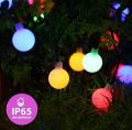 String Lights LED Augone Globe String Lights Waterproof 15M 49FT  120LED Fairy Lights Plug in POWERED RGB. 