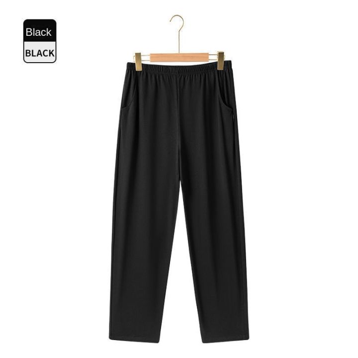 Men%20Pajama%20Trousers%20Home%20Trousers%20Autumn%20and%20Winter%20Cotton%20Pajama%20Pants%20Large%20Size%20Plus%20Pocket%20Elastic%20Waist%20Sleeping%20Pants%20-%20Image%204