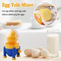 Egg Yolk Mixer Portable Egg Scrambler Shaker Manual Egg Egg Manual Gadgets Mixer Egg Puller Kitchen Golden Maker. 