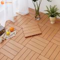 (New) 1Pcs Wood Plastic Flooring Splicing Waterproof Balcony Outdoor Balcony Flooring Kit, Durable and Easy To Clean. 