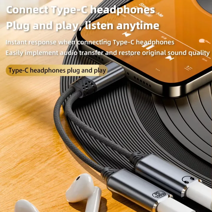 USB%20C%20Headphone%20and%20Charger%20Adapter%202%20in%201%20USB%20C%20to%20Aux%20Audio%20Jack%20with%20PD%20100W%20Fast%20Charging%20Dongle%20Cable%20Cord%20for%20%20S23%20-%20Image%204