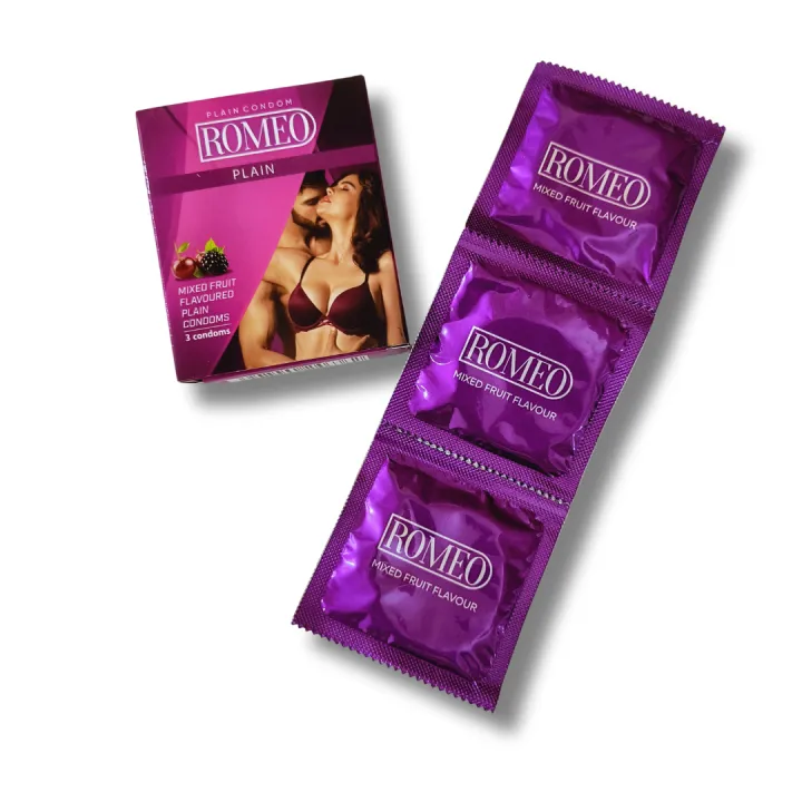 ROMEO%20Bundle%20-%20Mixed%20Fruit%20Flavoured%20Plain%20Condom%20-%2015%20Pcs%20-%20Image%203