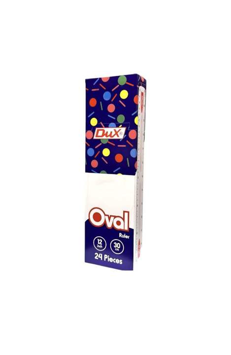 Dux Oval Scale DX-204 Plastic 12 Inch