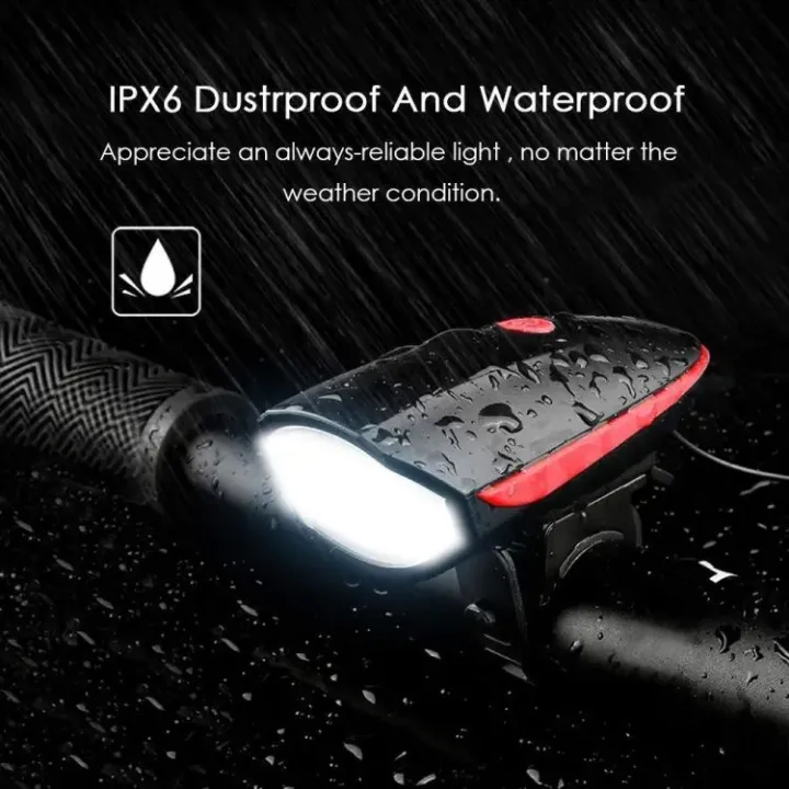Bicycle%20Rechargeable%20Light%20And%20Horn%20140%20DB%20with%20Super%20Bright%20250%20Lumen%20Light%203%20Modes%20-%20Image%202