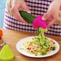 Kitchen Rotating ShredderSpiral Peeler Manual Vegetable Slicer Fruit Potato Radish Grater Kitchen Gadgets Kitchen Accessories. 