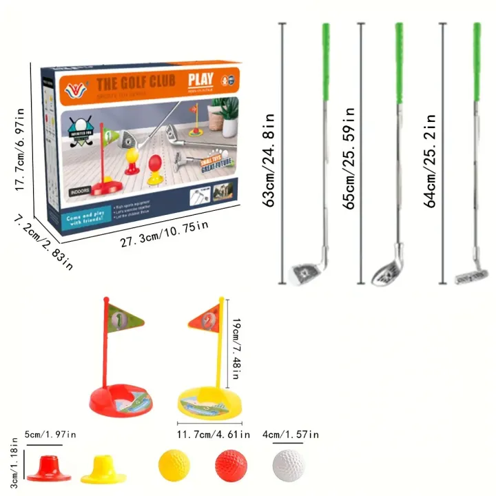 1%20Set%20Children's%20Golf%20Club%20Set%20Outdoor%20Sports%20Toys%20Sports%20Games%20Competitive%20Indoor%20Interactive%20Retractable%20Golf%20Club%20Set%20Toys%20-%20Image%205