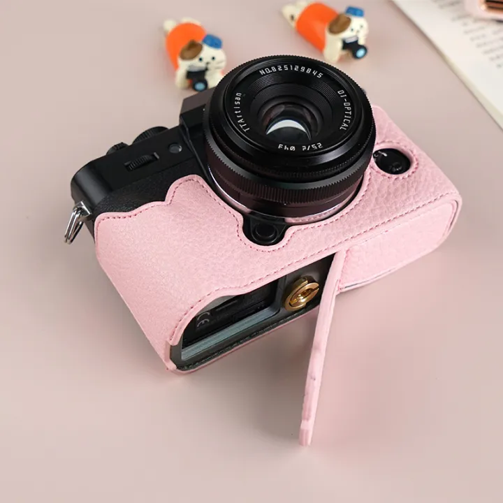 for%20Fuji%20X-T10%20XT20%20XT30%20X-T30II%20XT30III%20Base%20Half%20Case%20Camera%20Protective%20Case%20Leather%20Retro%20Fashion%20Camera%20Body%20Cover%20Pouch%20Bag%20-%20Image%202