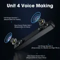 PC Soundbar Wired and Wireless Bluetooth Speaker USB Powered Soundbar for TV Pc Laptop Gaming Home Theater Surround Audio System. 