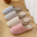 Unisex Home Slippers Soft Fur Slippers Warm Indoor Flat Slides Nonslip Couples Shoes Bedroom Light Slience Flats Autumn&Spring. 