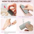 8Pcs Roller Wheels Foot Scrub Head Pedicure Tools Refill File Replacement Heads Rollers Replaceable Roller Foot.