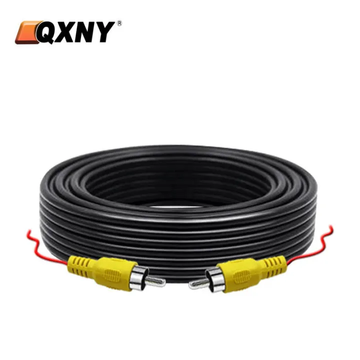 Car Rear View Camera RCA Wire 6m 10m 15m 20m Video Cable For Vehicle ...
