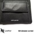 MODEL:N-03 pure cow leather stylish wallet with coin pursue.