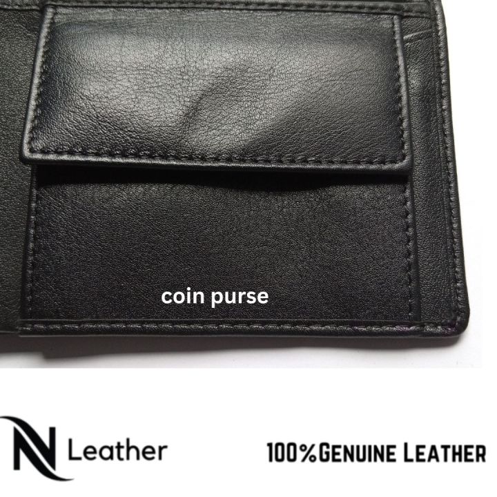 MODEL:N-03%20pure%20cow%20leather%20stylish%20wallet%20with%20coin%20pursue%20-%20Image%204