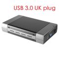 5.25 inch USB 2.0/USB 3.0 SATA External Optical Drive Case Enclosure Box Adapter For Windows 7 For Mac PC. 