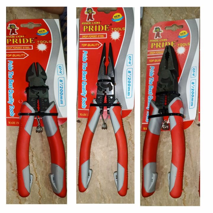 combination plier, cutter,nose multiple functions