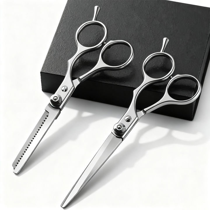 Professional hairdressing scissors barber accesories Hair Thinning Cut Metal Scissors Tooth Shears Styling Tool cutting scissors