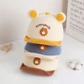 Cartoon Bear Baby Baseball Cap With Ears Cute Animal Sun Hat for Boys Girls Casual Infant Peaked Hat. 