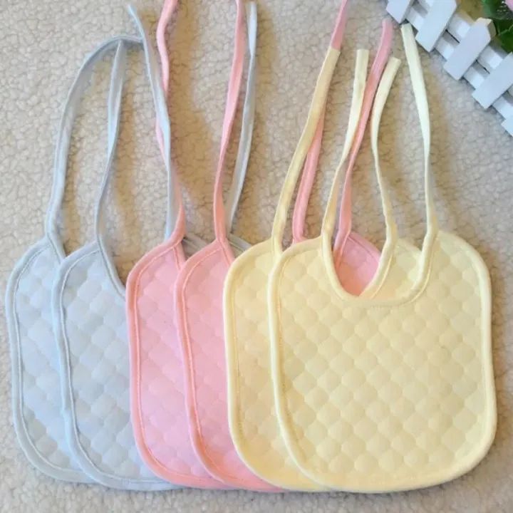 Baby Bibs Saliva Towel High Quality Double Layers Waterproof Learn to Eat 1 Pc