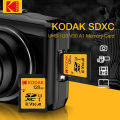 KODAK SD Card High Speed Class 10 256GB 128GB 64GB V30 Carte SD Memory Card Full Size SD Cards For Camera. 