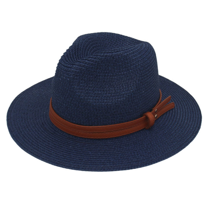 Summer%20Straw%20Sun%20Hat%20Panama%20Hats%20Grass%20Knitted%20%20Hat%20Breathable%20Leisure%20Jazz%20Hat%20European%20American%20Style%20Straw%20Hat%20Beach%20Caps%20-%20Image%205