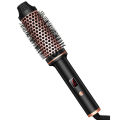 3 In 1 Ionic Hair Curler Straightener Professional Curling Iron Heated Hair Styling Brush Anti-Scald Thermal Brush Curl Wand. 