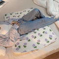 1pc Quilted Urinal Pad Bed Protector Anti Slip Reusable Mattress For Adult And Elderly. 