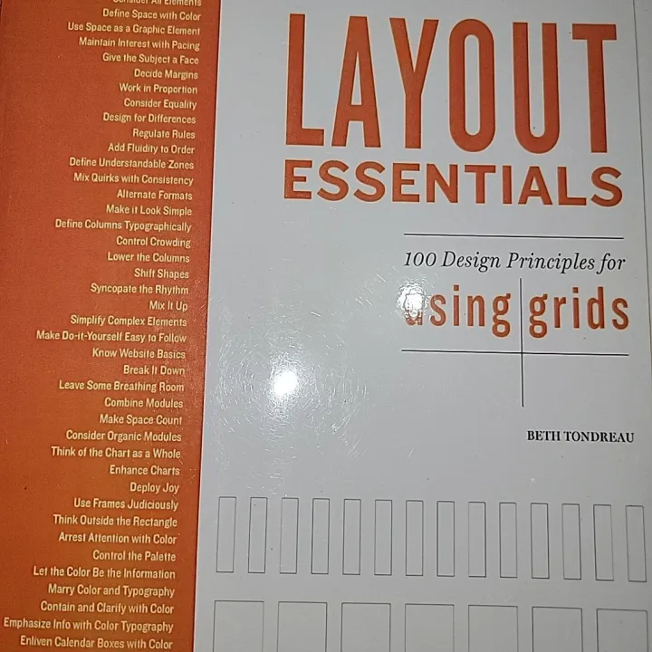 Layout Essentials; 100 Design Principles For Using Grids By Beth Tondreau