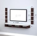 TV Unit for Living Room, Set Top Box Stand, Wall Shelf, Book Shelf, Shelf Organizer, Large, Suitable for upto 42 inch TVs. 