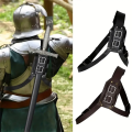 Leather Belt Sword Katana Sheath Holster Medieval Men Larp Weapon Armor Pirate Knight Samurai Accessory For Rapier Holder. 