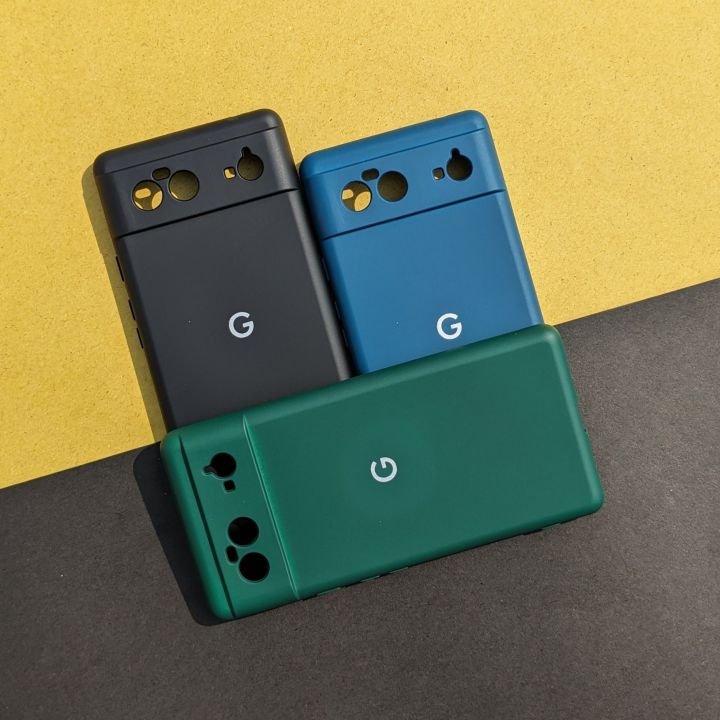 Google Pixel 6 Official Silicone Case/Back Cover With Logo
