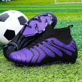 TF/FG Men Soccer Shoes Society Cleats Non Slip Football Shoes Outdoor Professional Studded Turf Comfortable Football Field Boots. 