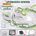 Microwave Food Cover Clear Microwave Splash Guard with Steamer and Handle Kitchen Gadgets.