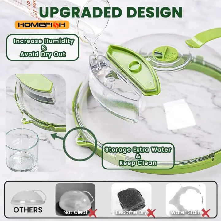 Microwave%20Food%20Cover%20Clear%20Microwave%20Splash%20Guard%20with%20Steamer%20and%20Handle%20Kitchen%20Gadgets%20-%20Image%202