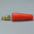 4 Pcs/set TIG Welding Cable Panel Connector Parts DKJ10-25 & DKZ10-25 Plug Socket Welding Machine Quick Fitting Connector. 
