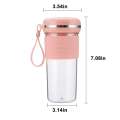 Portable Blenders, Personals Size Juicer Cup For Crushed Ice And Shakes, Baby Food Mixing Machine,USB Rechargeable 300MLCapacity, 2400 Battery Capacity. 