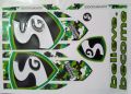 New 3D 2023 SG Commando Editions Cricket Bat Sticker For Professional players. 