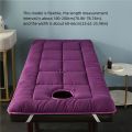 A High-end Massage Mat Suitable for Spa Salon Massage Massage Table Mat Bed Cover Breathable Beauty Comfort with Holes.