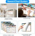Reward Chart Pad for Kids with 32 Chore Charts Magnetic Behavior Chart System for Motivate Good Habits 2280  Star Stickers. 