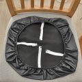 1PC, PU leather waterproof dining chair cover, chair seat cover, hotel chair protection cover, home seat cushion cover. 