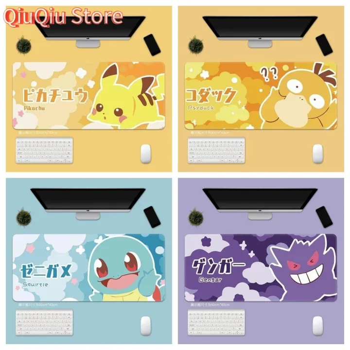 Cute%20Mouse%20Pad%20Pokemon%20Go%20Pikachu%20Psyduck%20Squirtle%20Gengar%20Cartoon%20Extra%20Large%20Thickened%20Computer%20Keyboard%20Desk%20Mat%20for%20Adults%20Ki%20-%20Image%202