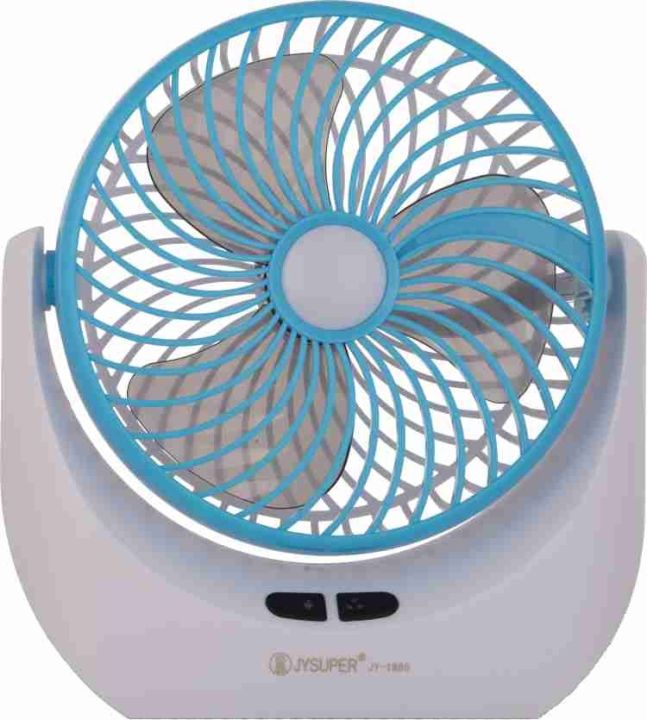 JY Super JY-1880 Portable LED Light with Mini Fan